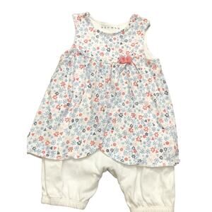 Nutmeg Baby Girls Jumpsuit Romper Snaps 12-18 Month Adorable Soft